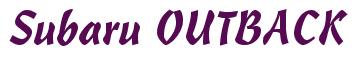Rendering -Subaru OUTBACK - using Hind