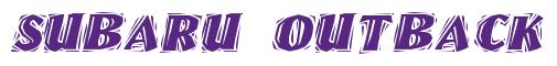 Rendering -Subaru OUTBACK - using Cut Ragged