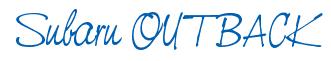 Rendering -Subaru OUTBACK - using Neville Script