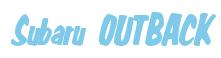Rendering -Subaru OUTBACK - using Big Nib