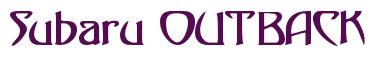 Rendering -Subaru OUTBACK - using Saga