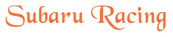 Rendering -Subaru Racing - using Black Chancery