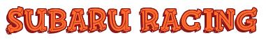 Rendering -Subaru Racing - using FinkBold