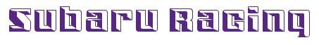 Rendering -Subaru Racing - using Race JLS