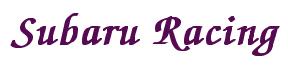 Rendering -Subaru Racing - using Zapf Chancery