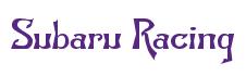Rendering -Subaru Racing - using Manchuria