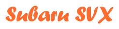 Rendering -Subaru SVX - using Un Gard