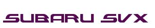 Rendering -Subaru SVX - using Alexis