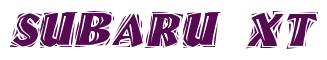 Rendering -Subaru XT - using Cut Ragged