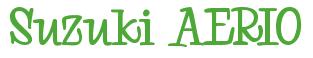 Rendering -Suzuki AERIO - using Whoa Whoa