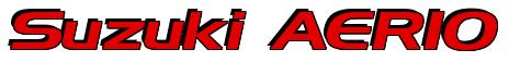 Rendering -Suzuki AERIO - using Aero Extended