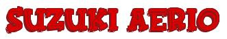 Rendering -Suzuki AERIO - using FinkBold