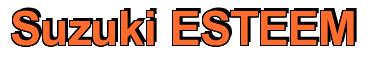 Rendering -Suzuki ESTEEM - using Arial Bold