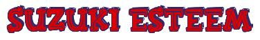 Rendering -Suzuki ESTEEM - using FinkBold