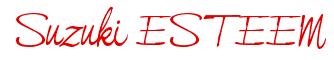 Rendering -Suzuki ESTEEM - using Neville Script