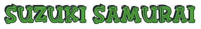 Rendering -Suzuki SAMURAI - using FinkBold