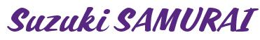 Rendering -Suzuki SAMURAI - using Casual Script