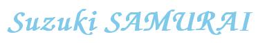 Rendering -Suzuki SAMURAI - using Zapf Chancery