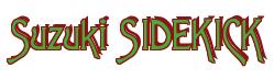 Rendering -Suzuki SIDEKICK - using Agatha
