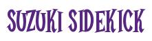 Rendering -Suzuki SIDEKICK - using Cooper Latin