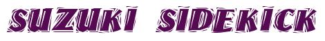 Rendering -Suzuki SIDEKICK - using Cut Ragged