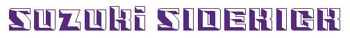 Rendering -Suzuki SIDEKICK - using Race JLS