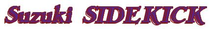 Rendering -Suzuki SIDEKICK - using Romana