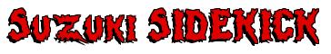 Rendering -Suzuki SIDEKICK - using Swamp Terror