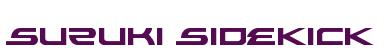 Rendering -Suzuki SIDEKICK - using Alexis