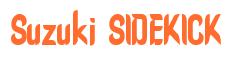 Rendering -Suzuki SIDEKICK - using Callimarker