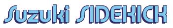 Rendering -Suzuki SIDEKICK - using Charlet