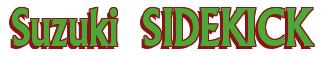 Rendering -Suzuki SIDEKICK - using Flair