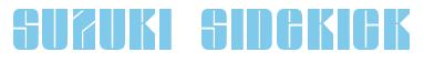 Rendering -Suzuki SIDEKICK - using Glaze