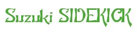 Rendering -Suzuki SIDEKICK - using Manchuria