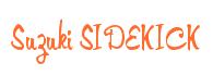 Rendering -Suzuki SIDEKICK - using Memo