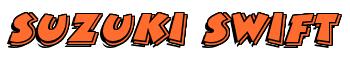 Rendering -Suzuki SWIFT - using Comic Strip