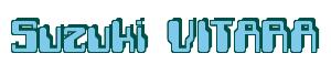 Rendering -Suzuki VITARA - using Computer Font