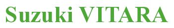 Rendering -Suzuki VITARA - using Times New Roman Bold