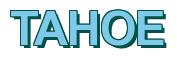 Rendering -TAHOE - using Arial Bold