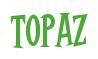 Rendering -TOPAZ - using Cooper Latin