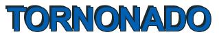 Rendering -TORNONADO - using Arial Bold
