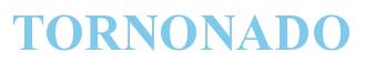 Rendering -TORNONADO - using Times New Roman Bold