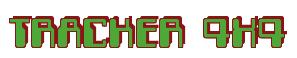 Rendering -TRACKER 4X4 - using Computer Font
