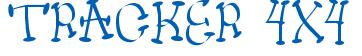 Rendering -TRACKER 4X4 - using Wacko