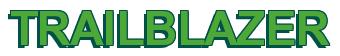 Rendering -TRAILBLAZER - using Arial Bold