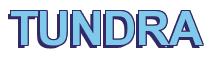 Rendering -TUNDRA - using Arial Bold