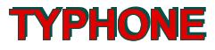 Rendering -TYPHONE - using Arial Bold