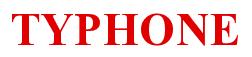Rendering -TYPHONE - using Times New Roman Bold