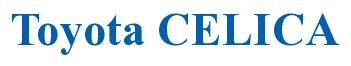 Rendering -Toyota CELICA - using Times New Roman Bold