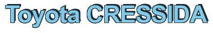 Rendering -Toyota CRESSIDA - using Arial Bold